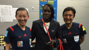 “なでしこ”の想いも背負い、リオの舞台に立つサッカー日本人女性審判員。 【10時のグッとストーリー】