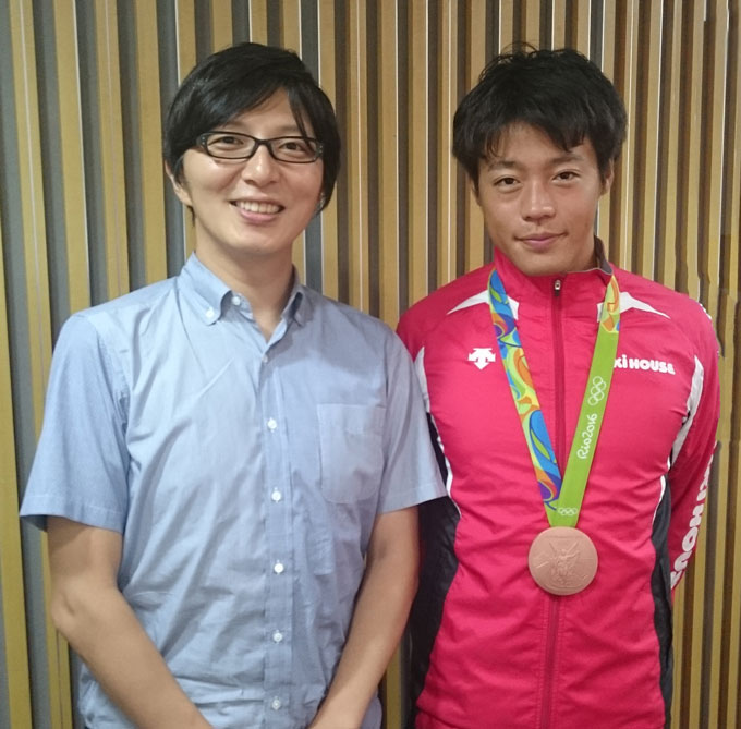 土屋礼央,羽根田卓也