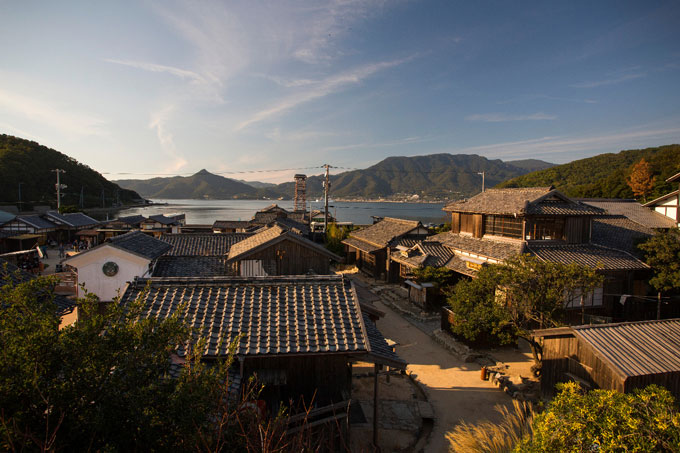 二十四の瞳,映画村,村の風景
