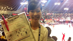 ニッポン放送東島衣里アナが生のB.LEAGUEアルバルク東京に興奮!