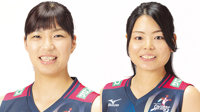 スプリングス・座安琴希選手と森谷史佳選手がもしも姉妹だったら?!
