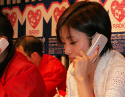 上戸彩、どんどん電話取ります