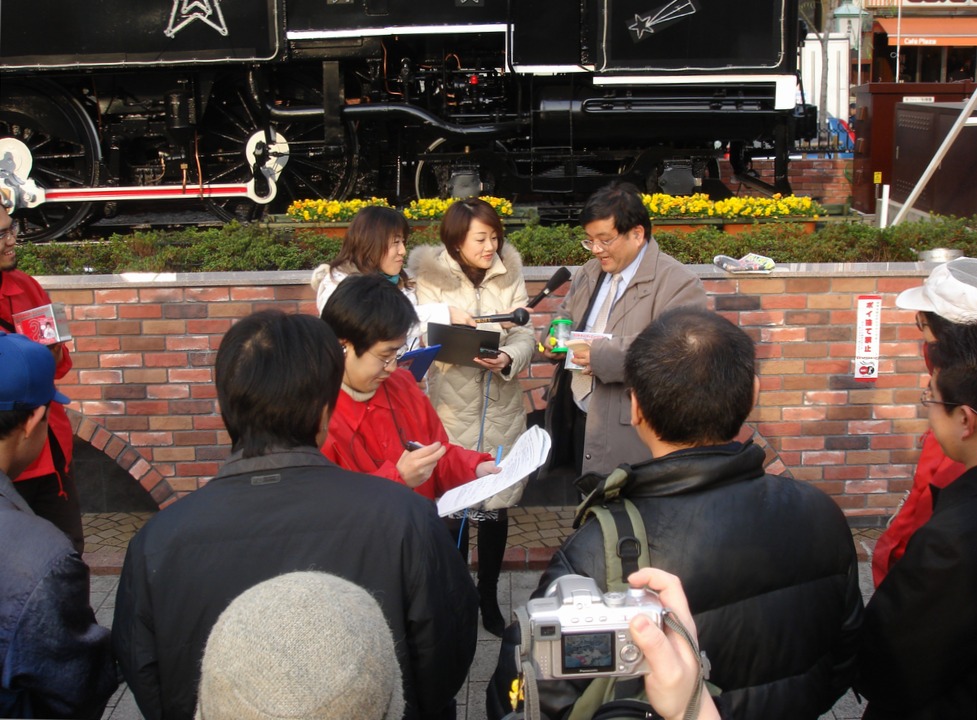 新橋SL広場前