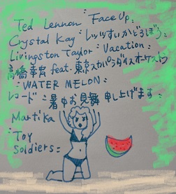 #95 Today's song list  by杏　.JPG