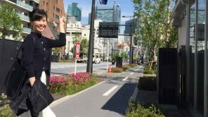 虎ノ門の路上に登場した穴場スポット【ひでたけのやじうま好奇心】