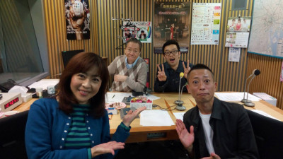 スタジオ入りが早すぎた？！ゲストはロケット団のお二人!!