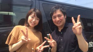 【中継コーナー♪】きょうは　松原健之　さんとお送りしました！