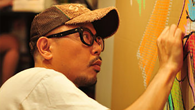 手話をモチーフに絵を描き続けるアーティスト【10時のグッとストーリー】
