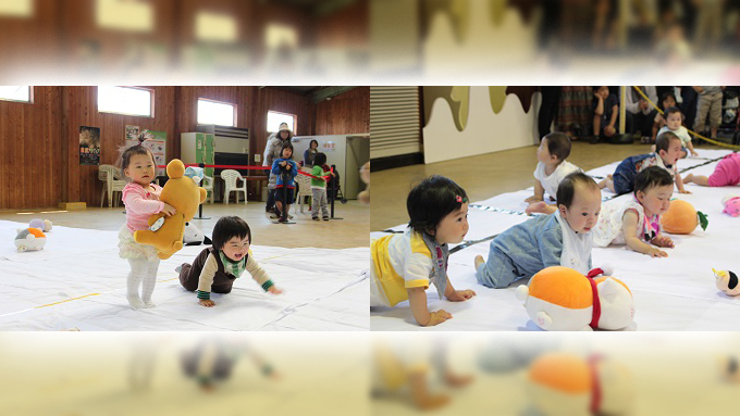 ぜひご参加ください!赤ちゃんヨチヨチ歩き競争【ハロー千葉】