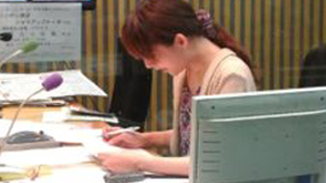 上柳アナは夏休み。箱崎アナがピンチヒッター