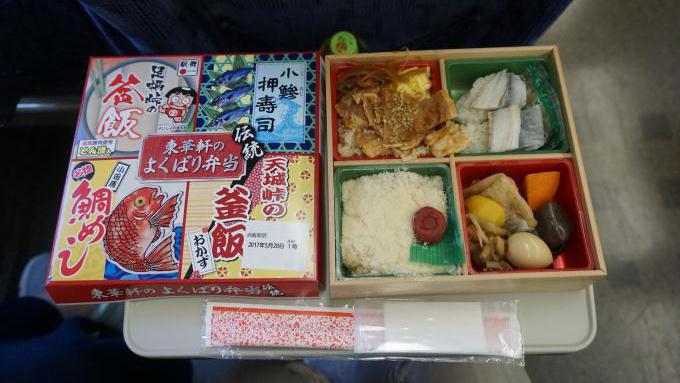 小田原駅「東華軒のよくばり弁当 伝統」(1,250円)~夏の疲れを癒しに“湯ったり”湯河原温泉!