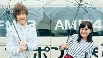 初登場!!観月ゆうじと新行アナが中継