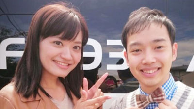 三丘翔太と新行アナで中継