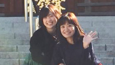 工藤あやのと新行アナで中継
