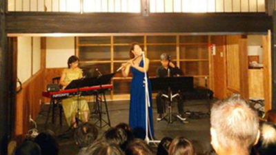 奈良県天川村えんがわ音楽祭にて