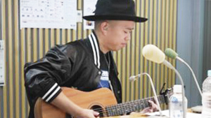 シンガーソングライターのNOBU生歌披露！！