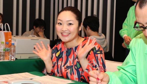 柳原可奈子さん登場! スタジオに明るい声が鳴り響く!