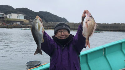 松本秀夫 初釣りで爆釣！！