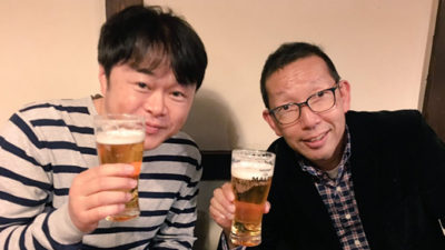 松本アナ＆荘口 初の飲み交わし！