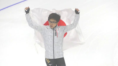 スピードスケート女子５００m小平奈緒選手に生インタビュー！！！