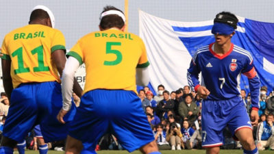 ブラインドサッカー日本代表キャプテン・川村怜選手 をご紹介