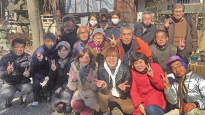 徳永ゆうきと新行アナで中継