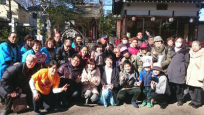 三丘翔太と新行アナで中継