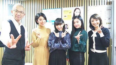 ３人組ガールズユニット、callmeが登場。