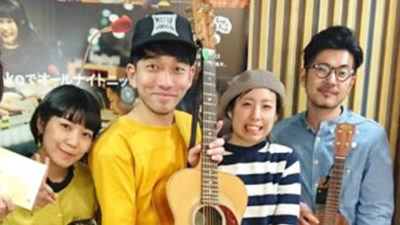 初登場のD.W.ニコルズ　スタジオ生演奏