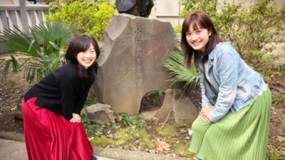 工藤あやのと新行アナで中継