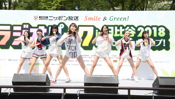 Chuning Candyの平均年齢16歳の若さ溢れるライブ【ラジオパーク情報】