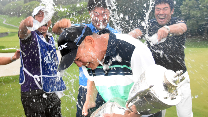 男子ゴルフ・谷口 PL学園で同級生だった大物野球選手との関係
