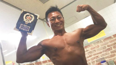 祝★報道部 渡辺デスクがボディビル大会で第４位に輝きました！