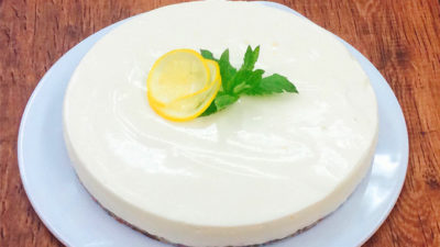 おいしいレシピをご紹介　～レアチーズケーキ～