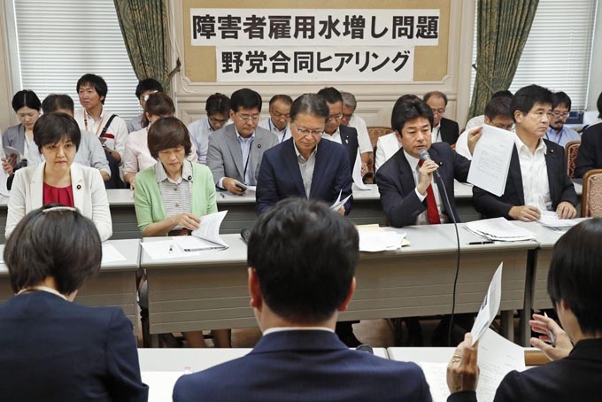 中央省庁 障害者雇用 水増し 問題 不祥事 障害者 雇用 バリアフリー 支援 福祉