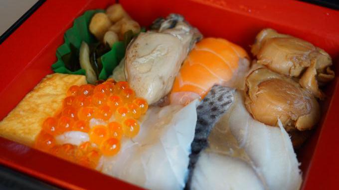 青森と三陸の食材100%寿司弁当 青森 弁当 駅弁 寿司弁当 寿司 三陸