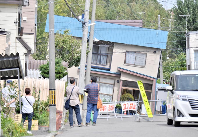 捜索 行方不明 札幌 被災 災害 避難 北海道 地震 液状化 札幌 清田区