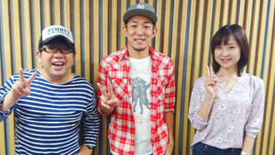 フラッと立ち寄りゲストはファンキー加藤さんとMOSHIMO