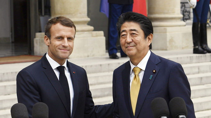 日仏首脳会談~共通認識は「中国にプレッシャーをかけること」