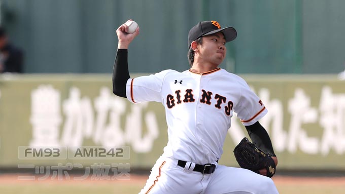 巨人・高田 ファームで杉内が驚いた「松坂2世」の投球