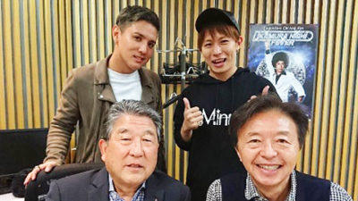 徳光和夫 後輩アナウンサー小倉淳とボーカルデュオ「MintZ」のお二人が登場しました