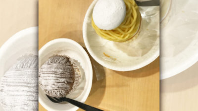 ”黄色いモンブラン”と”茶色いモンブラン”その違い