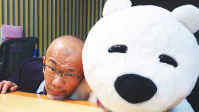 白くまくんと２ショット♥
