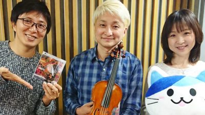 ヴァイオリニストNAOTOが登場 生演奏したのは「Get Wild」