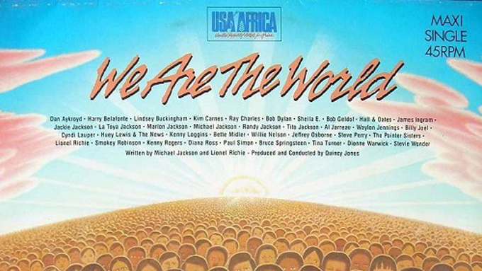 1985年1月28日、ポップ・ミュージック史における金字塔となるヒット曲「ウィ・アー・ザ・ワールド」が録音