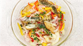 糖業協会プレゼンツめっちゃええレシピ～中川家と食卓～『鯵のエスカベッシュ』