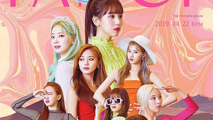 TWICEのNewアルバム『Fancy You: 7th Mini Album』が2週連続1位!
