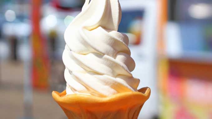 「ソフトクリーム」と「アイスクリーム」の違いとは?