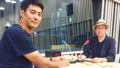 身長2メートル1センチ！背が高い山本隆弘がストレッチポールを使ったトレーニンングを実演！