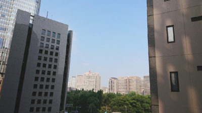久しぶりの青空！！